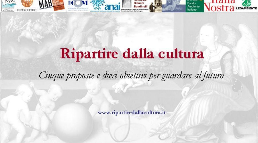 Ripartire dalla Cultura