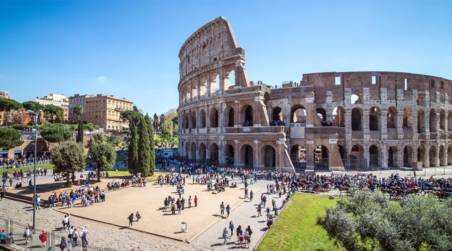 Colosseum in Rome, Italy
