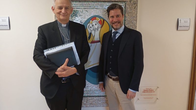 Spano incontra Zuppi